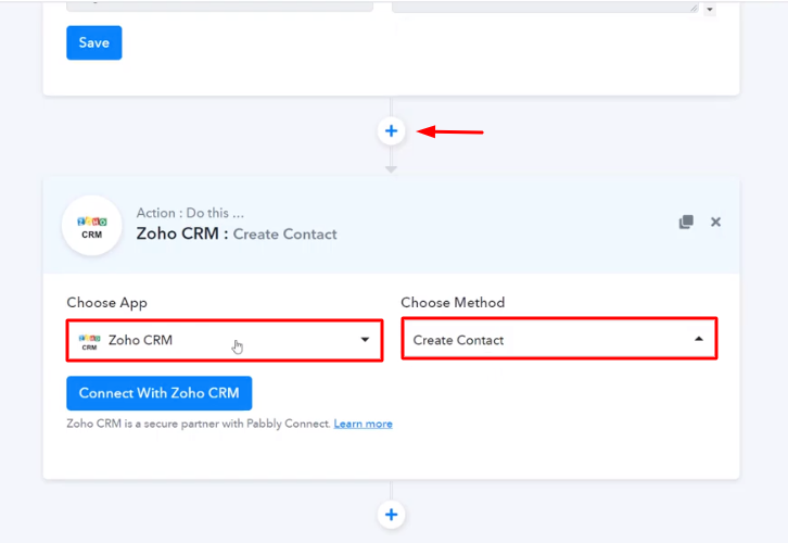 Select Zoho CRM