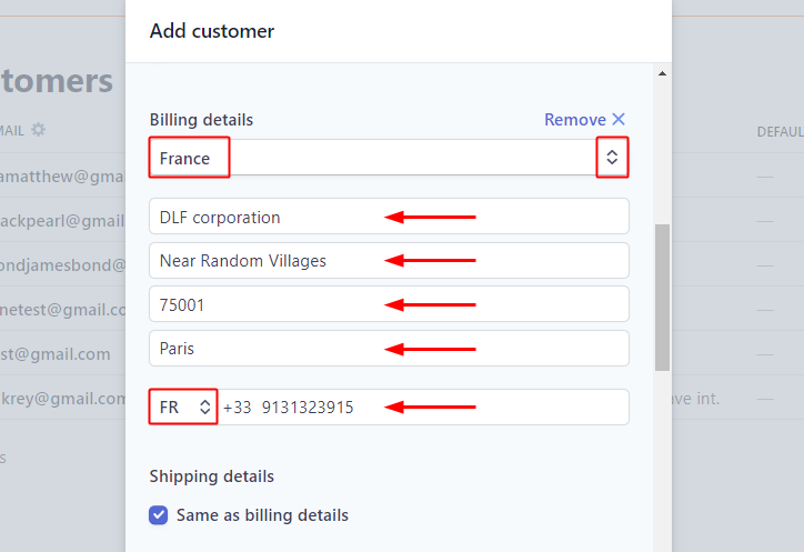 Add Billing Details for Stripe to Autopilot