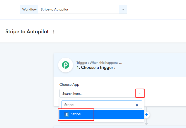 Integrate Stripe to Autopilot