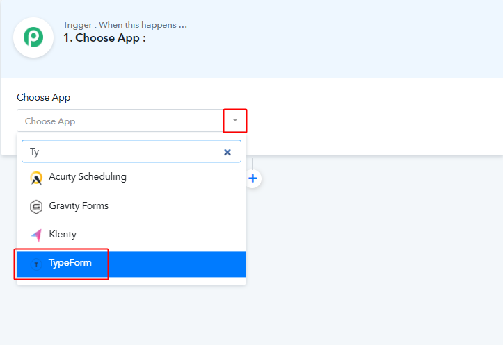 Integrate Typeform