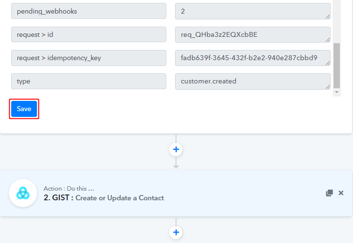 Save Workflow for Stripe to Gist