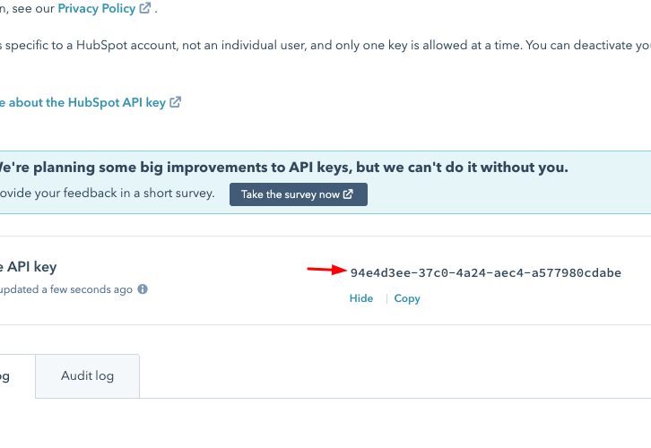 Copy-the-API-Key-for-Hubspot