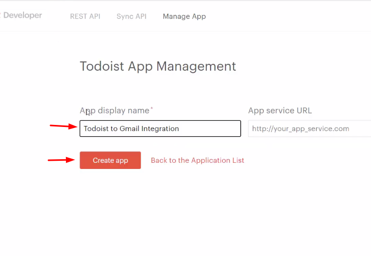 Name the App Todoist