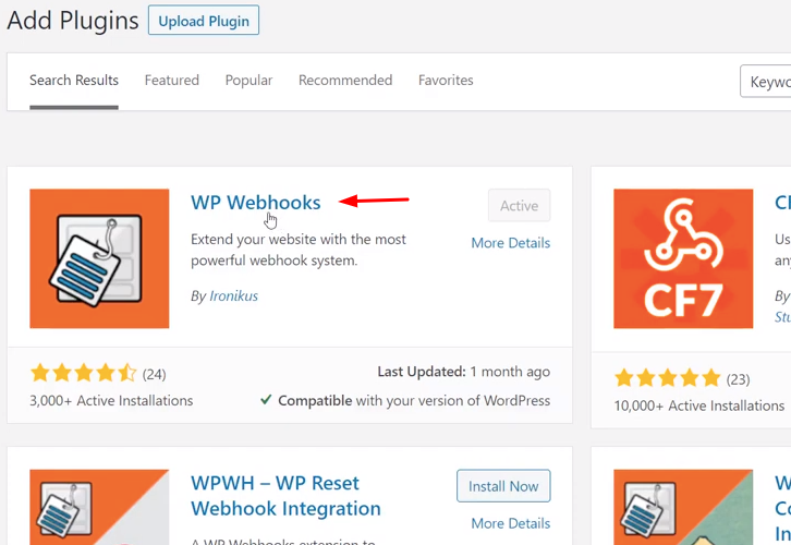 Search WordPress Plugin