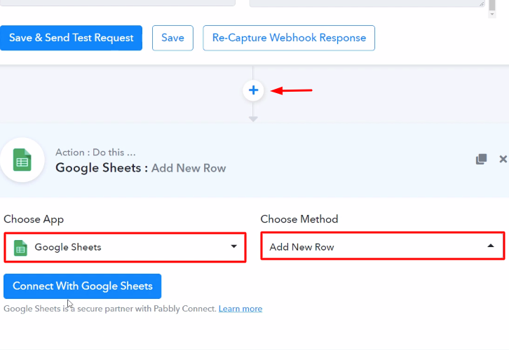 Select Google Sheets