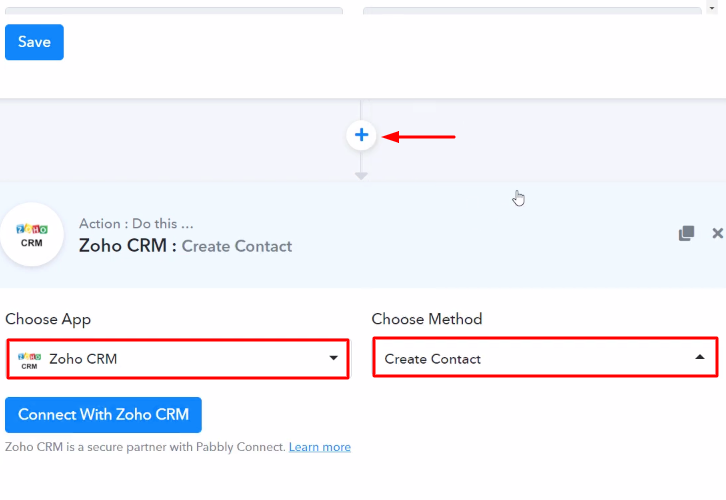 Select Zoho CRM