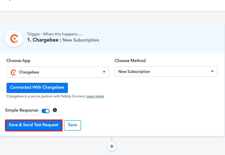 Send-Test-Request-Chargebee