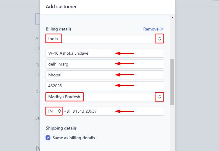 Add Billing Details for Stripe to Salesforce