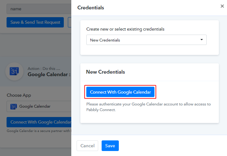 Authorize Google Account for Google Calendar to ClickUp Integration