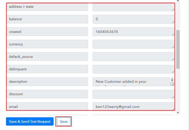 Check & Save Action Response for WooCommerce to Stripe