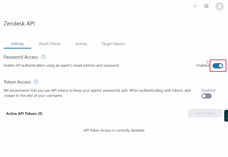 enable_api_key Zendesk