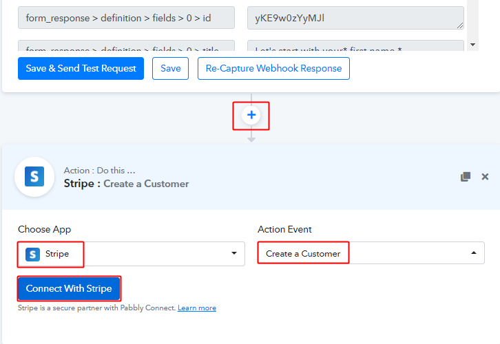 Integrate Stripe for Typeform to Stripe