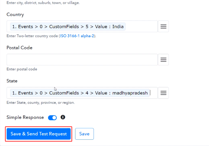 Send Test Request for Campaign Monitor to stripe