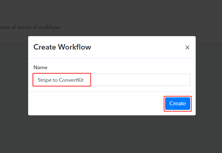 Stripe to ConvertKit Workflow