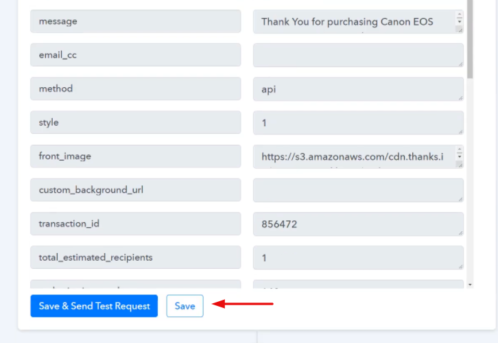 Test the Response in Pabbly Connect Dashboard