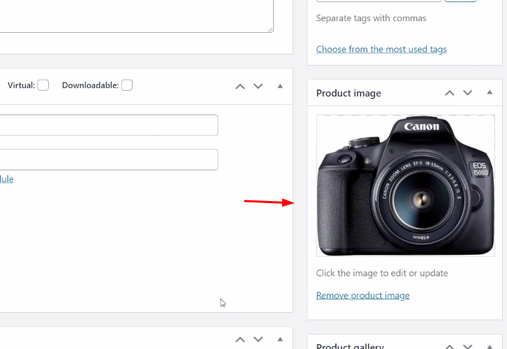 Add Product Image WooCommerce