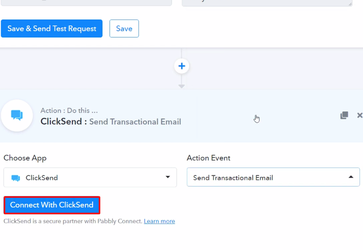 Connect with Clicksend