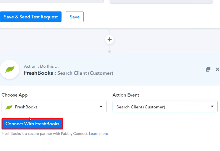 Connect with Freshbooks