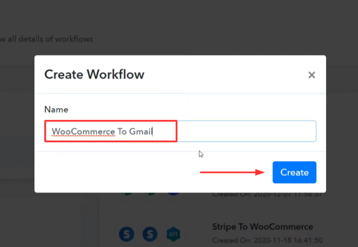 Name the Workflow