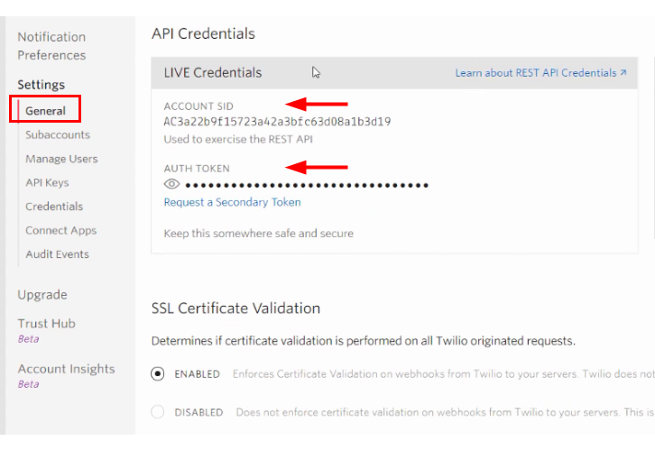 Copy Authorization Token