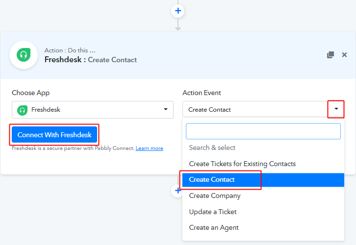 select_action_event_and_connect_with_freshdesk_for_paykickstart_to_freshdesk