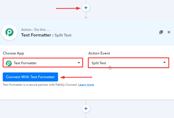 Select Application to Format Text