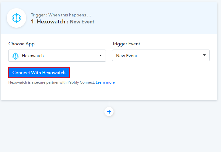 Connect with Hexowatch