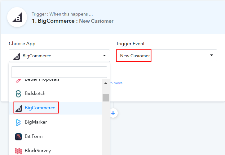 Select BigCommerce