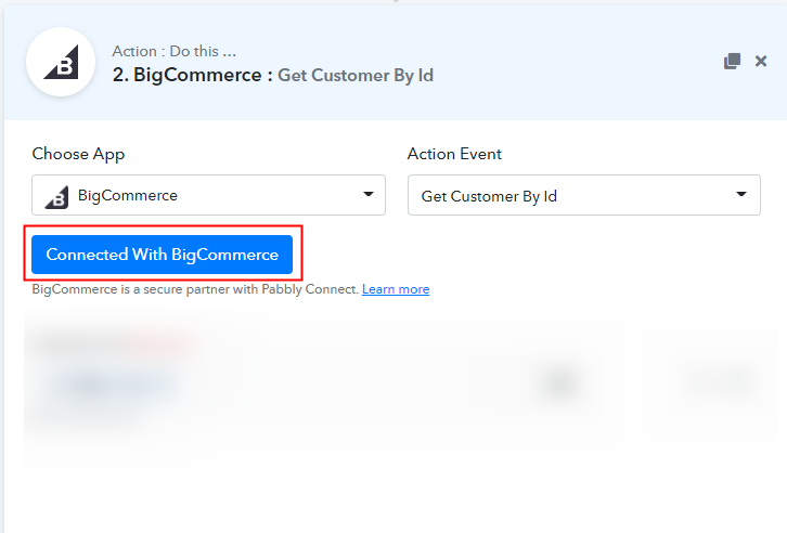 Connect with BigCommerce