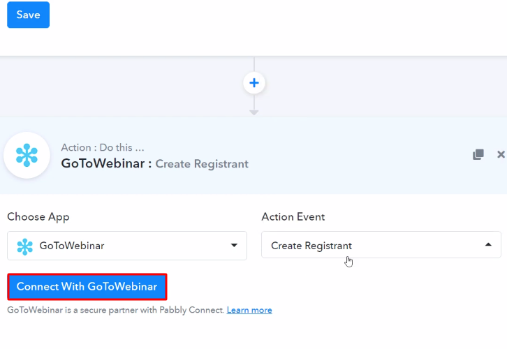 Connect with GotoWebinar