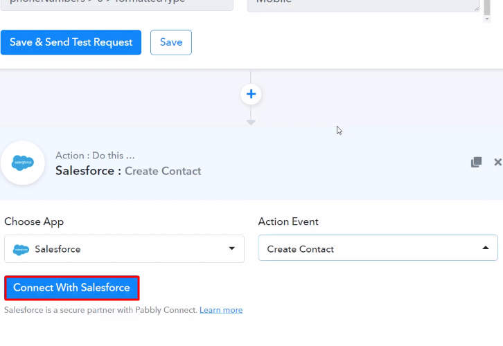 Connect with Salesforce