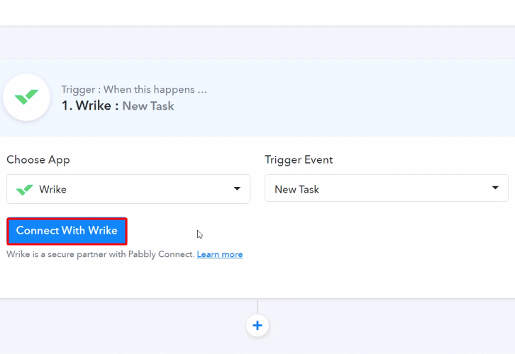 Connect with Wrike