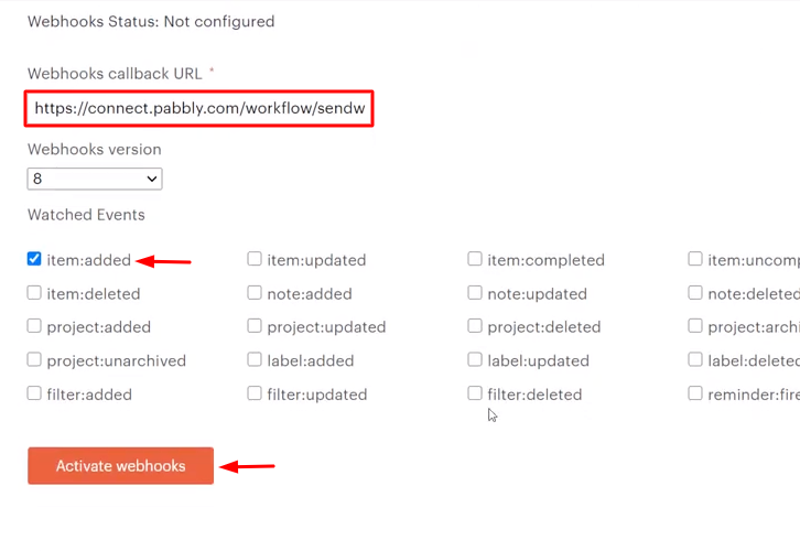 How to Add Google Calendar Event for New Todoist Task Pabbly