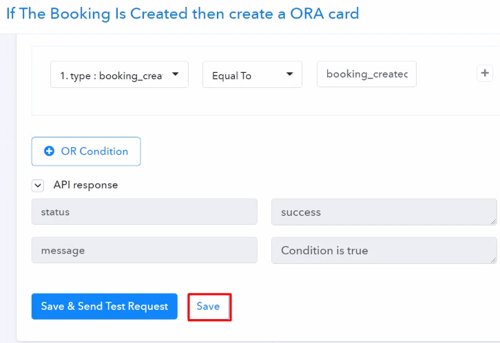 Save the API Response Router