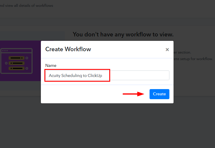 Acuity Scheduling to ClickUp Integration