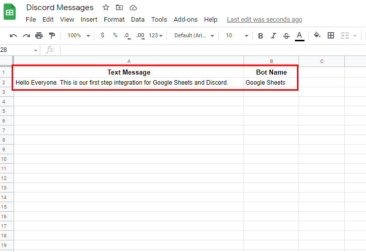 Add Data to Google Sheets