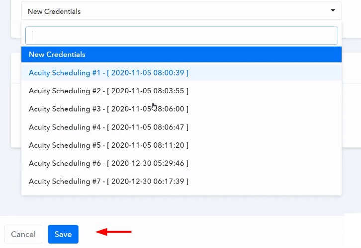 Authorize Acuity Scheduling for Acuity Scheduling to ClickUp Integration