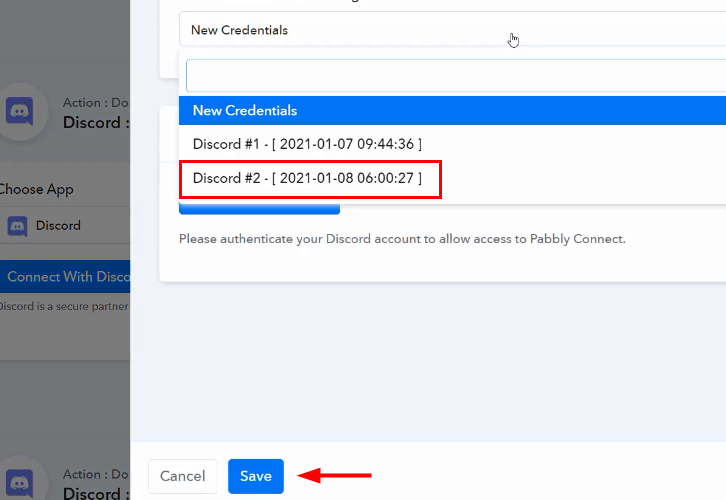 Authorize Discord for Google Sheets to Discord Integration