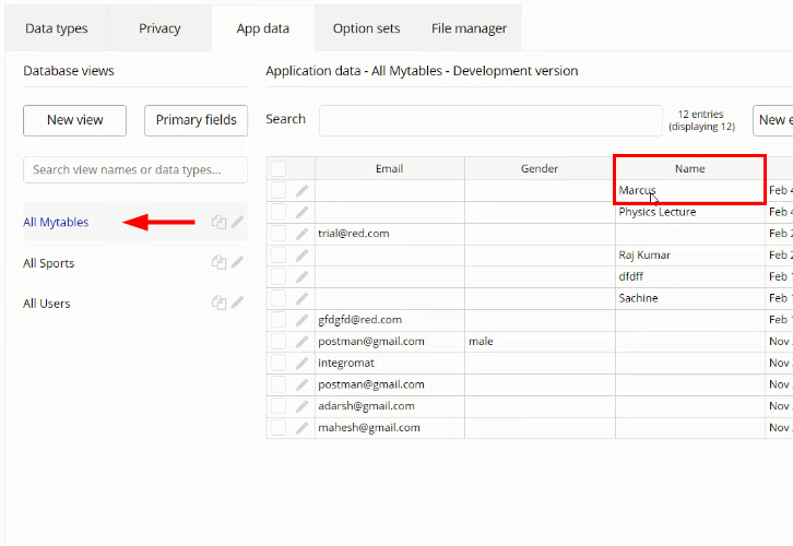 Check Response in Bubble for Google Sheets to Bubble Integration