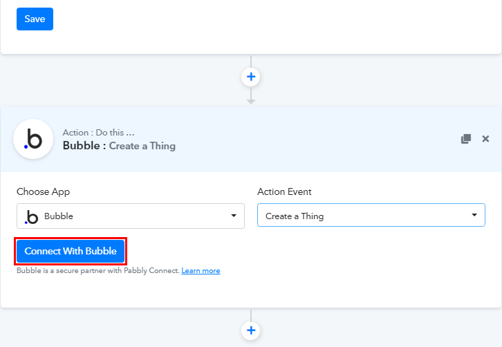 Connect with Bubble for Google Sheets to Bubble Integration