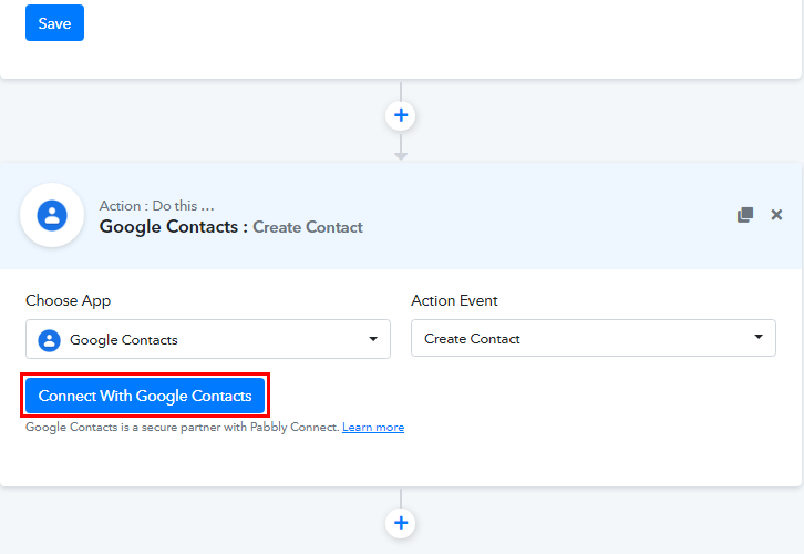 Connect with Google Contacts