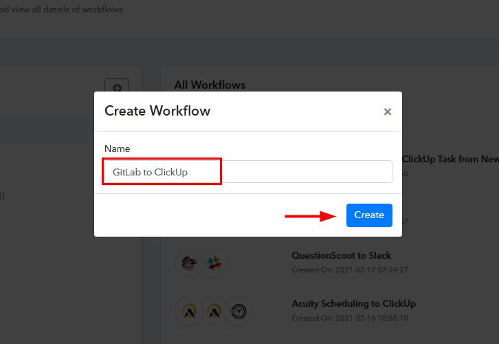 GitLab to ClickUp Integrations