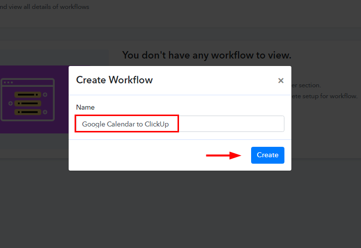 Google Calendar to ClickUp Integration