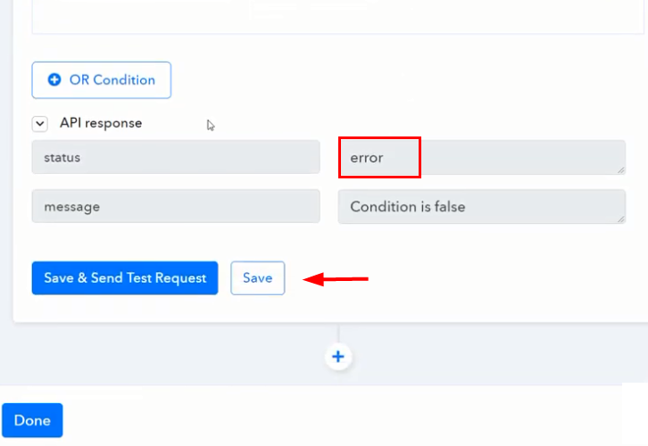 Save API Response