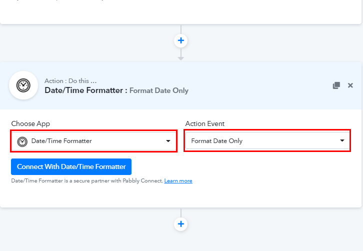 Select Date/Time Formatter