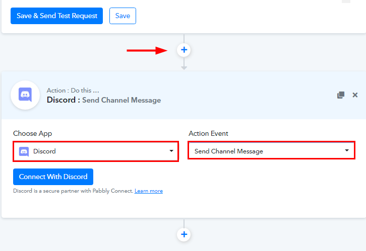 Select Discord for Google Sheets to Discord Integration