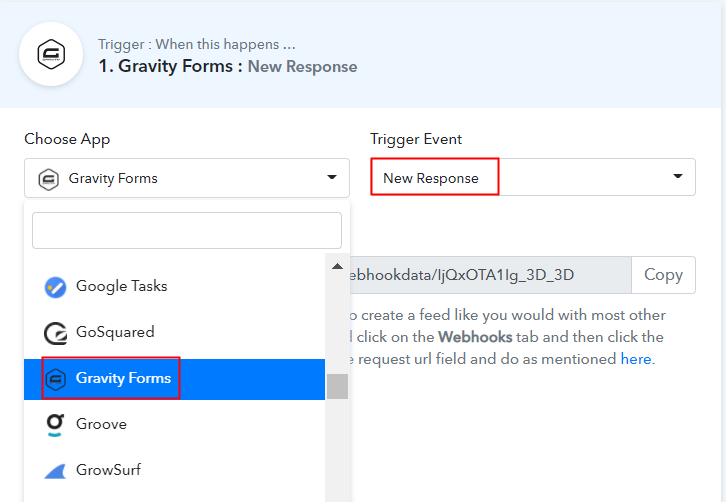 Select Gravity Forms for Gravity Forms to Salesforce Integration