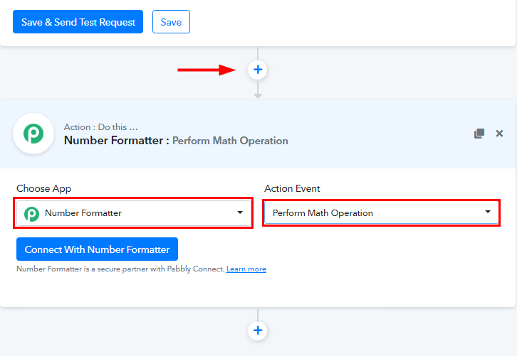 Select Number Formatter for Google Calendar to ClickUp Integration