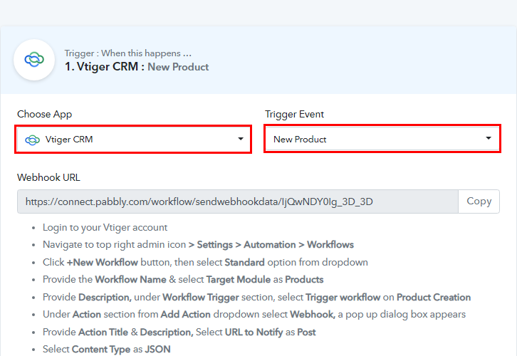 Select Vtiger CRM