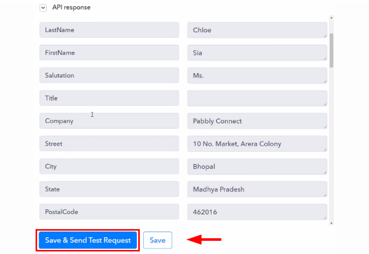 Test the Response for Salesforce to MailChimp Integration